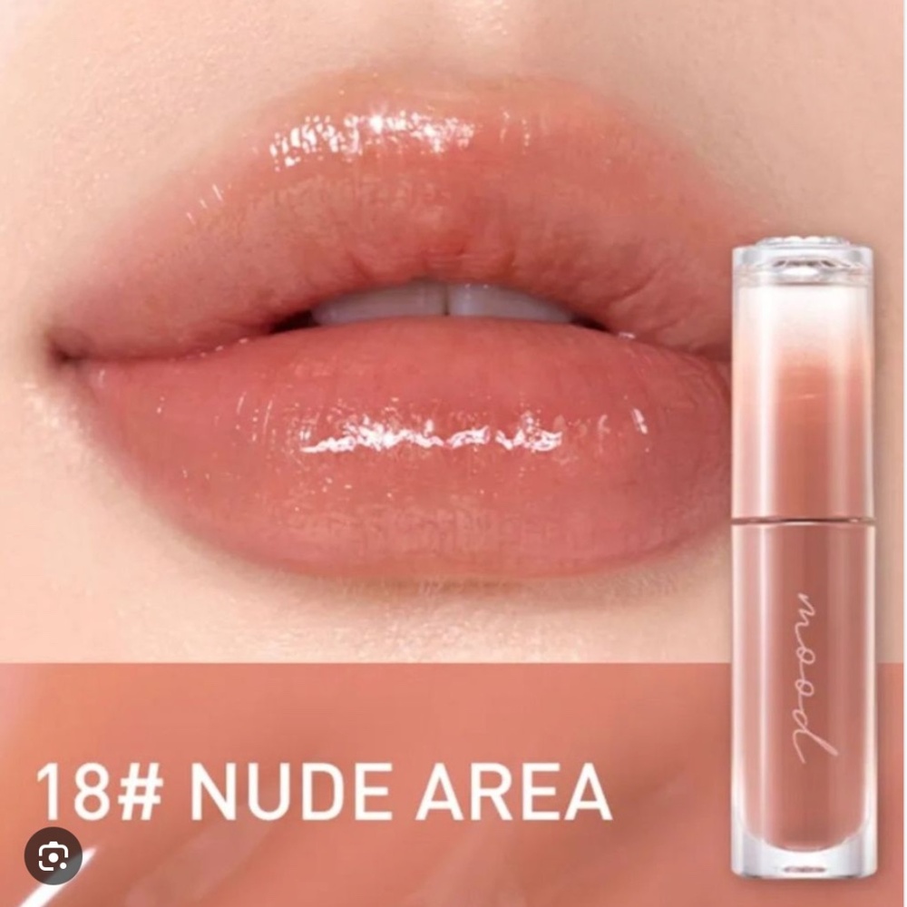 Peripera Ink Mood Glowy Tint in Nude area lip tint NWT